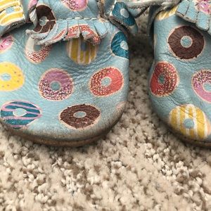freshly picked donut moccasins